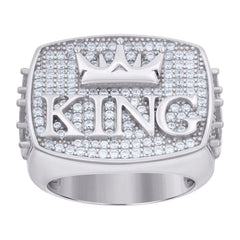 925 Silver Ring With Moissanite Ctw 1.51