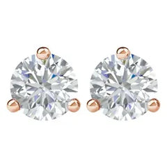 1 CTW Lab-Grown Diamond Stud Earrings