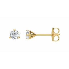 1/5 CTW Lab-Grown Diamond and Natural Diamond Stud Earrings