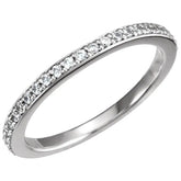 1/4 CTW Natural Diamond Band