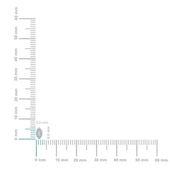 14K White Gold Baguette Diamond Marquise Shape Stud Earrings 1/8 Cttw