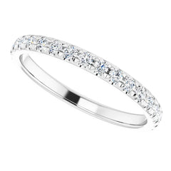 3/8 CTW Natural Diamond Matching Band