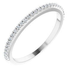 1/8 CTW Natural Diamond Matching Band