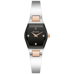 Bulova Gemini Ladies Stainless Steel