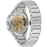 Bulova Curv Dress Mens Watch Stainless Steel