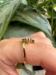 The East-West Marquise Ring Lab Grown Diamond