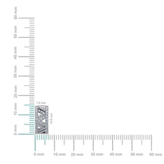 10K White Gold Womens Round Diamond Small Huggies Earrings 7/8 Cttw