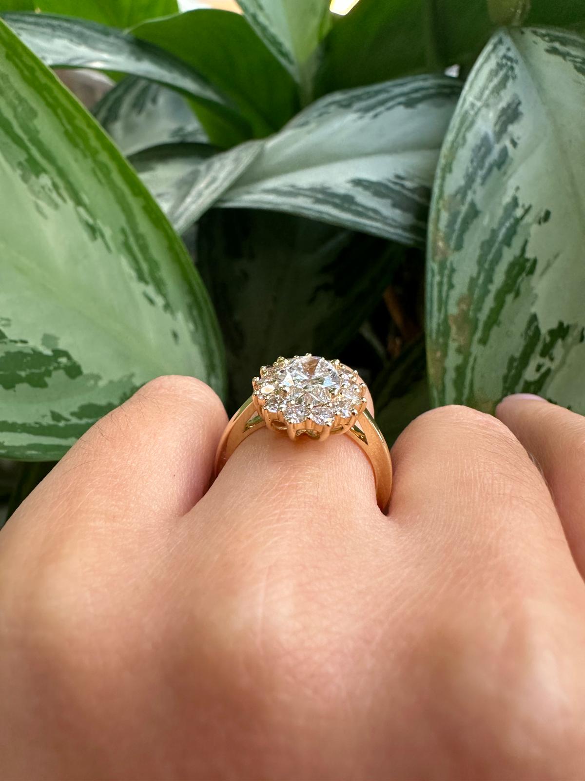 Oval Lab-Grown Diamond Ring