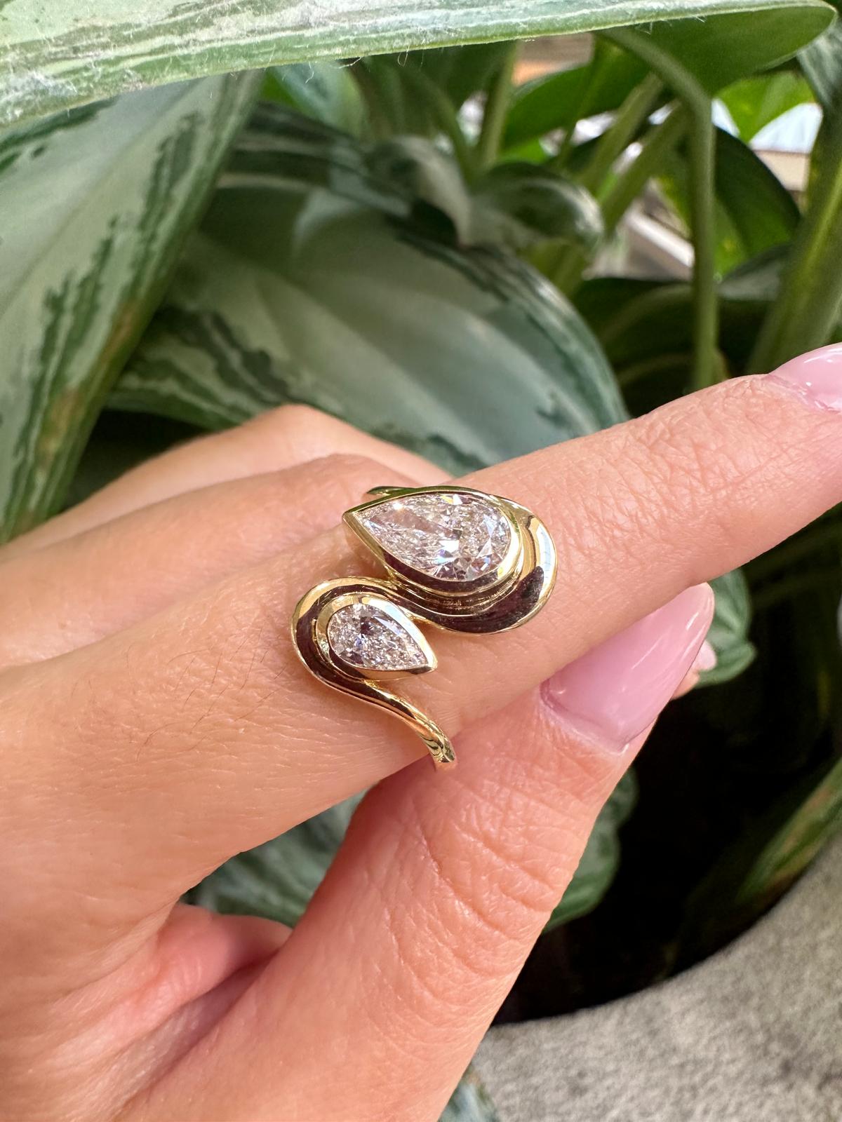 The Dual Pear Ring