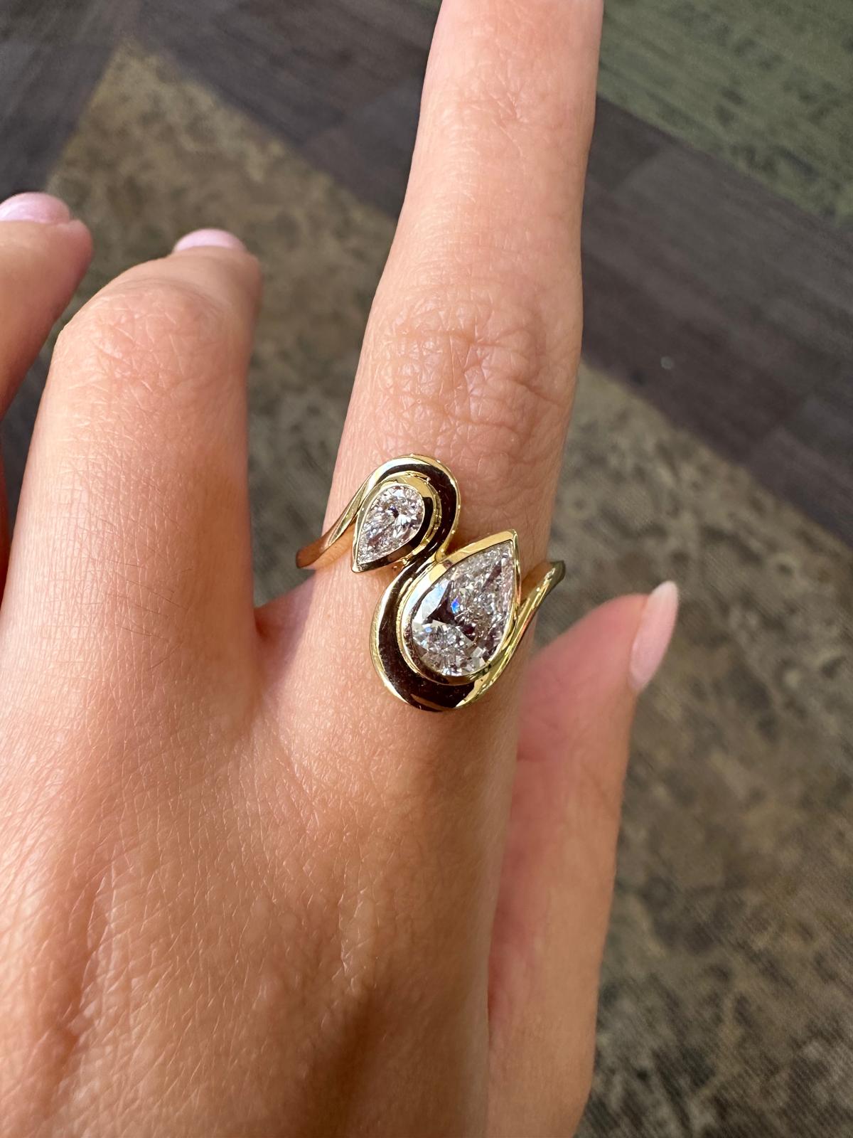 The Dual Pear Ring