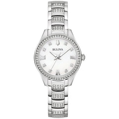 Bulova Misc Crystal Ladies watch Stainless Steel